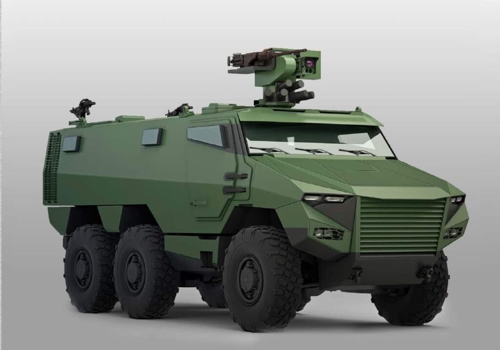 French Army Griffon VBMR armored vehicle