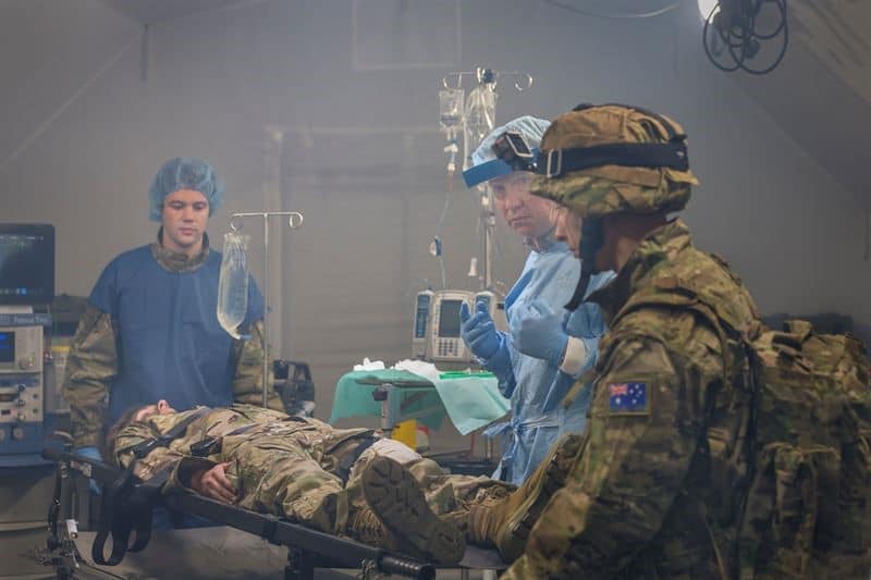 Saab deployable medical modules