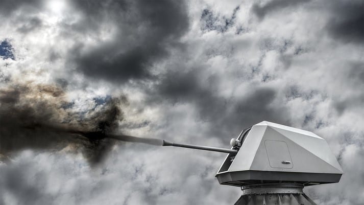 Royal Navy Type 31 Frigate guns