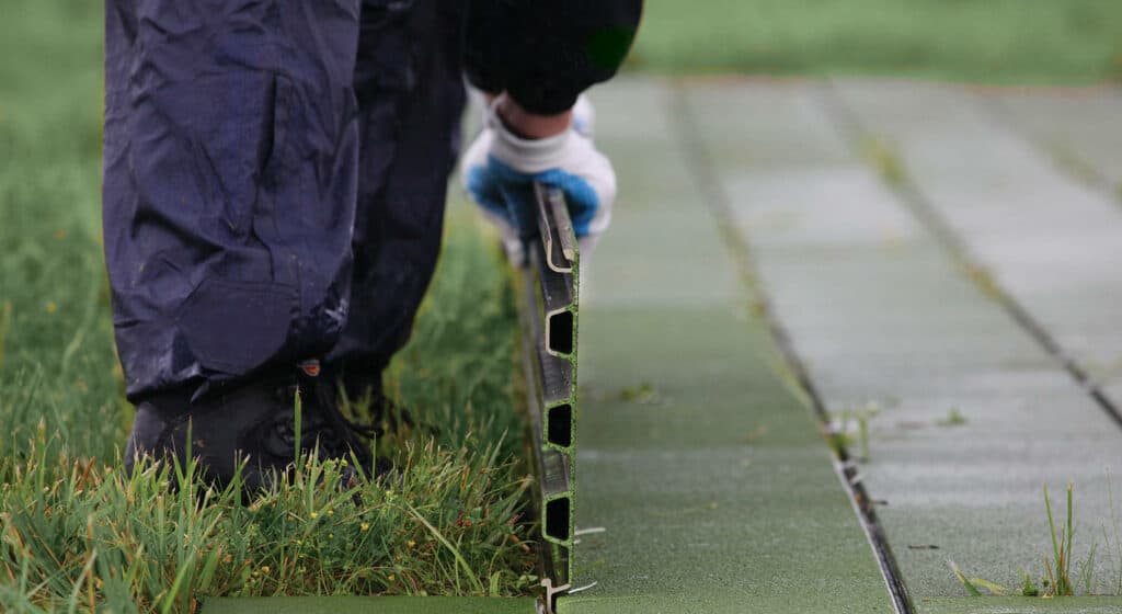 Aircraft Landing Mat by Faun Trackway