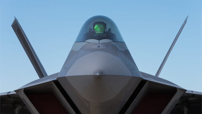 F-22 Raptor fighter aircraft