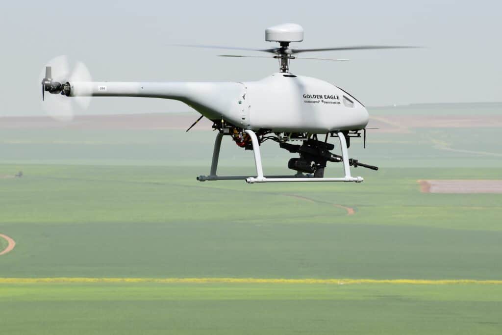 VTOL UAS by Steadicopter with precise strike capabilities