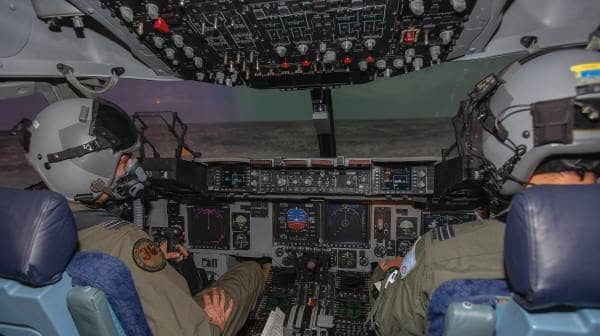 C-17AGlobemaster III_simulator_RAAF_Base_Amberley