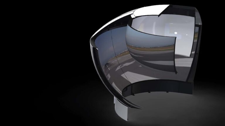 Revolutionary Mirror Display System Provides 300-Degree Field of View ...