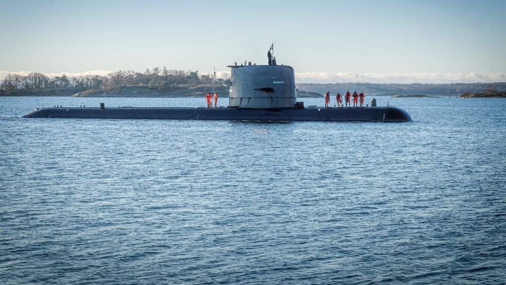 Saab_Gotland-class submarine_delivered_to_Swedish FMV