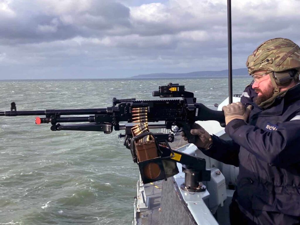 HMS_Lancasters_50_cal_heavy_machine_gun