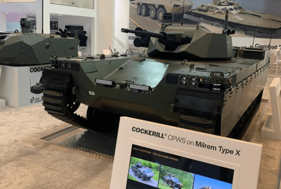 MILREM Type X Armed UGV