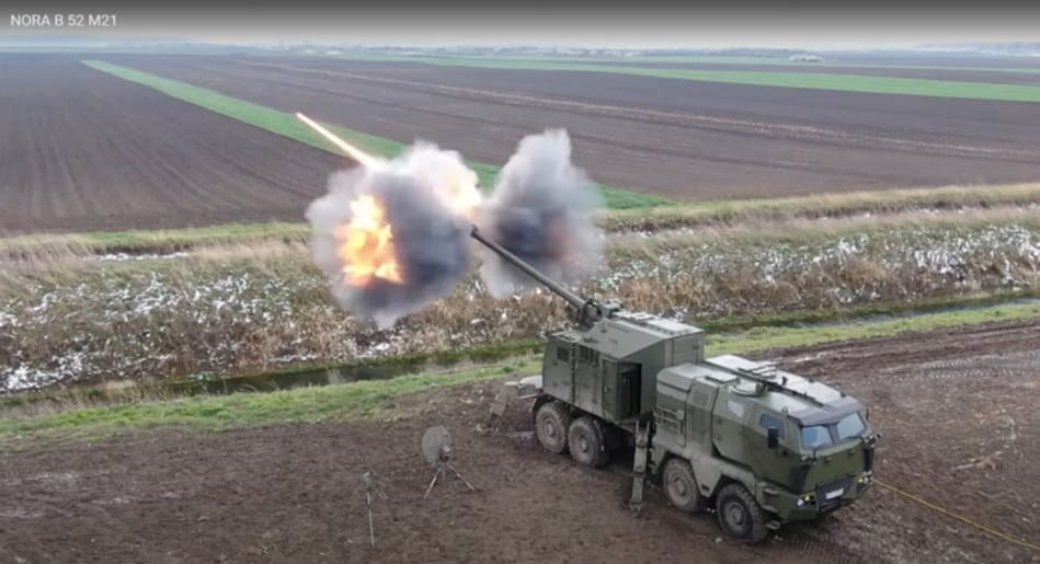 NORA B-52 M21 Performing Accuracy Test Firing in Serbia - April 2021