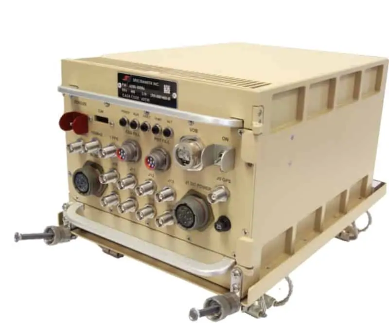 Spectranetix 3U OpenVPX Ruggedized Chassis for U.S. Army