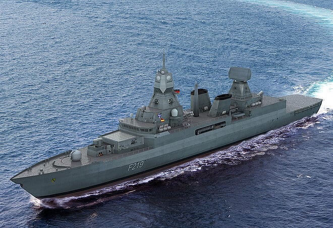 German Navy Upgrades F124 Frigates with New Radars