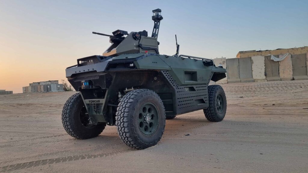 IAI Unveils New Multi-Mission Unmanned Land Vehicle