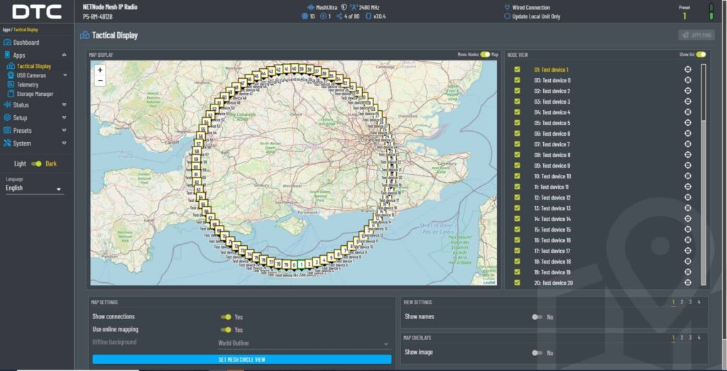 New DTC Web User Interface Launched