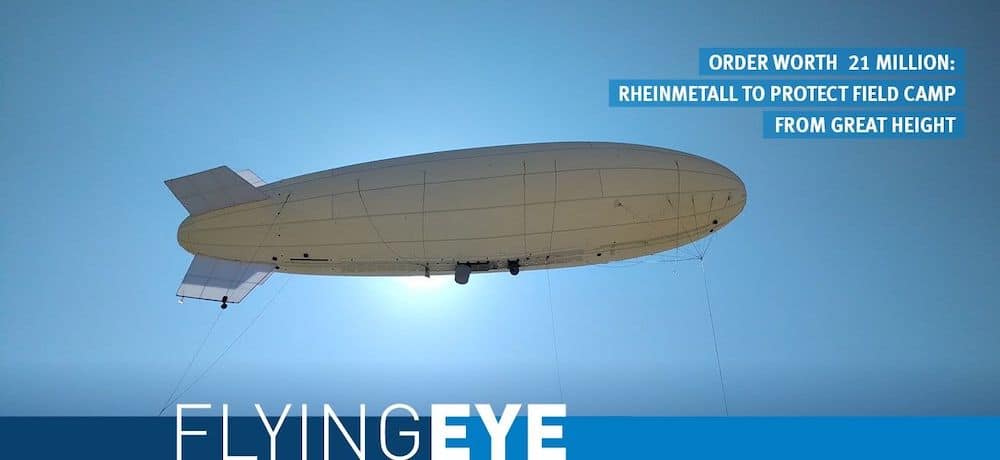 Rheinmetall balloon-based area reconnaissance system