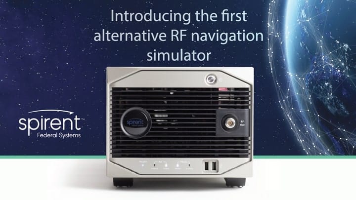 Spirent Federal RF Navigation Simulator