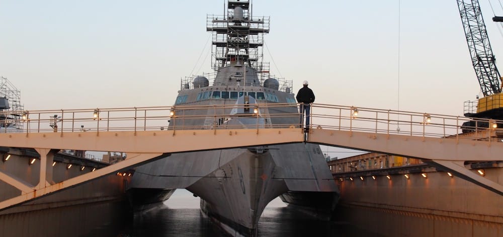 Austal USA dry dock