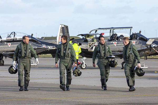 RAF flight instructors