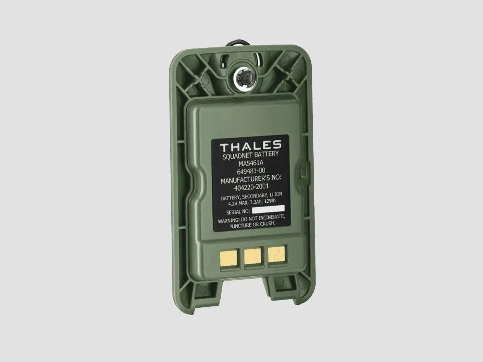 SquadNet Batteries for Networking Soldier Radios