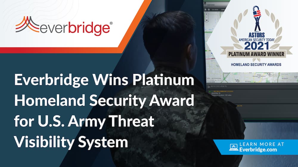 Everbridge Homeland Security Award