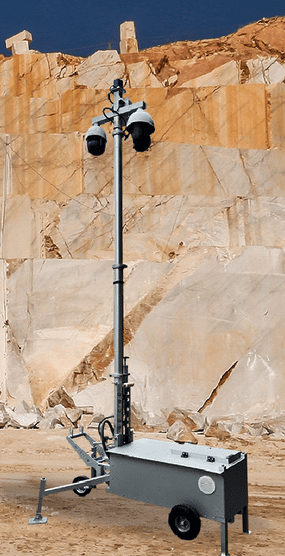 Mobile Surveillance Solution with Integrated 3D LiDAR Technology