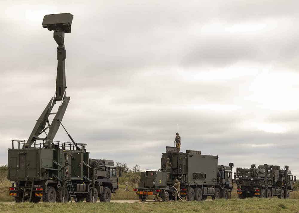 Sky Sabre air defense missile system