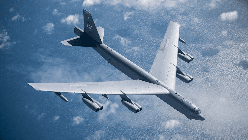 B-52 bomber aircraft