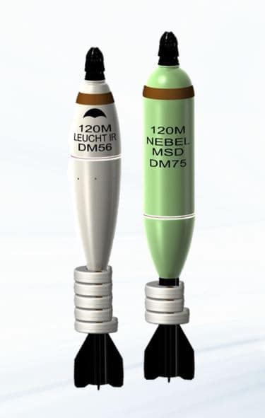 Rheinmetall 120mm-Moersermunition