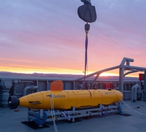 Teledyne Marine SeaRaptor AUV Defense