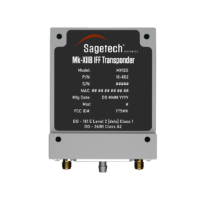 New Upgrade Announced for Sagetech Mode 5 MX12B IFF Transponder