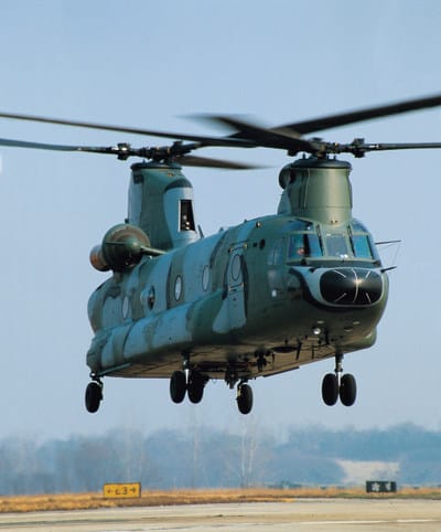 Republic of Korea Army (ROKA) CH-47 Chinook helicopter