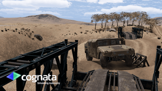 Cognata AV Off-road Simulation Technology