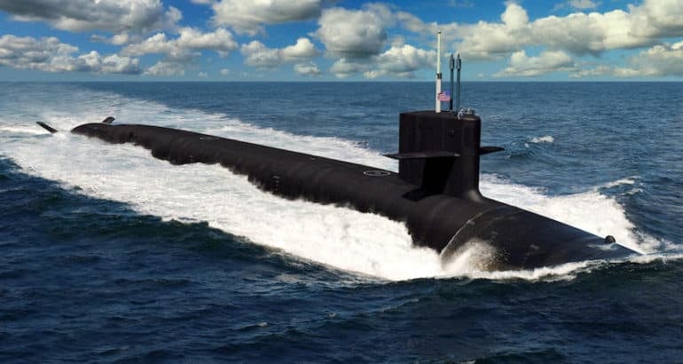 Columbia-class submarine (Credit: U.S. Navy)