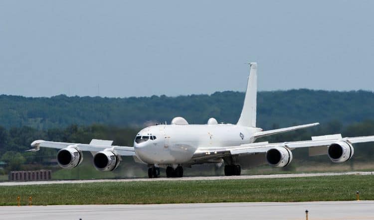 US Navy E-6B Mercury aircraft