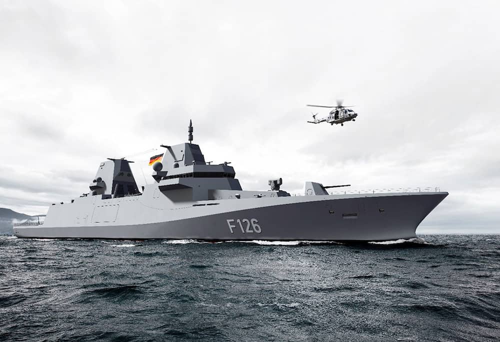 German Navy F126 Frigate