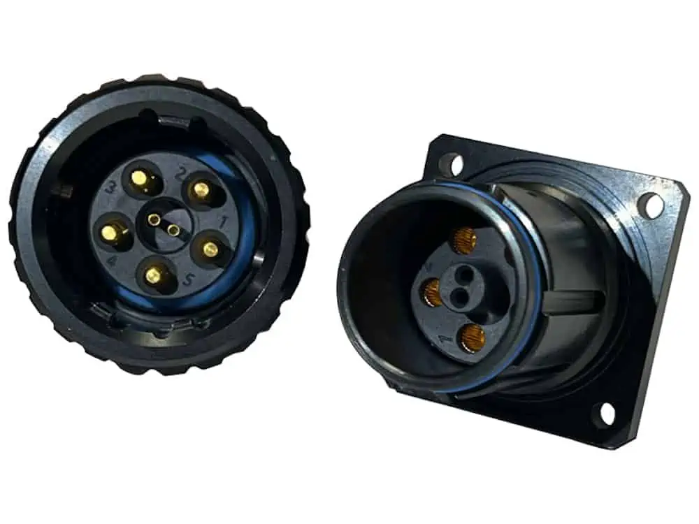 New 5-Pole Circular Connectors for Demanding Defense Applications