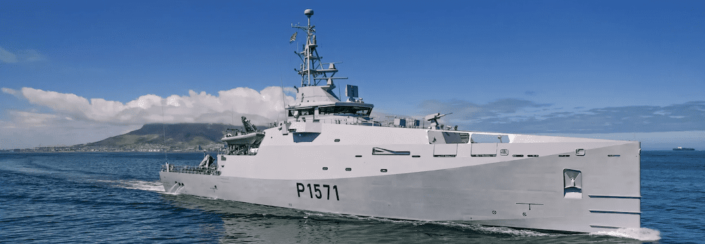 First Multi-Mission Inshore Patrol Vessel Delivered to South African Navy