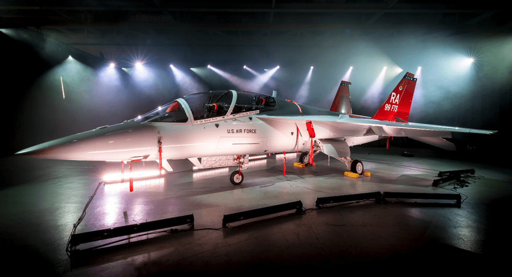 First T-7A Red Hawk Advanced Trainer Test Aircraft