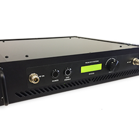 Triad TR1176 80W Dual Channel Bi-Directional UHF Rack Mount Amplifier