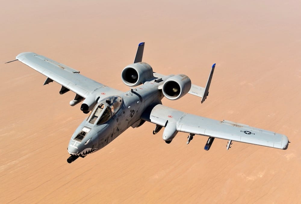 A-10 Thunderbolt II (US Air Force photo/Master Sgt. William Greer).