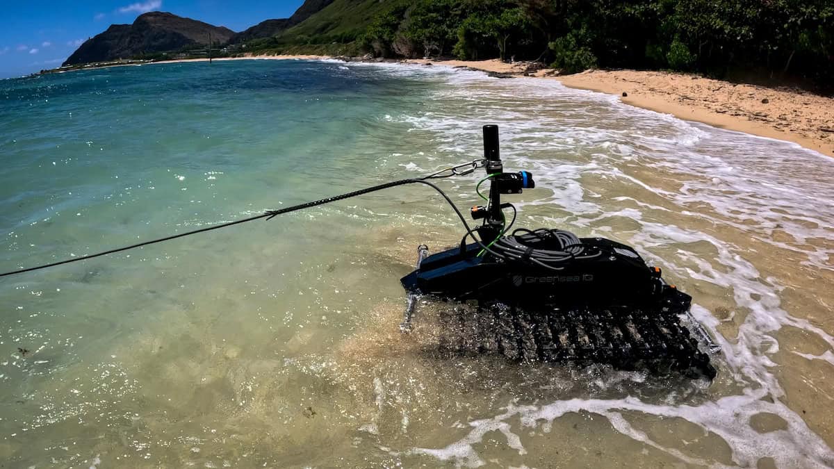 Bayonet Driving Out of Water