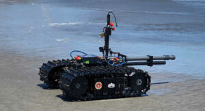 EOD mine detection robot