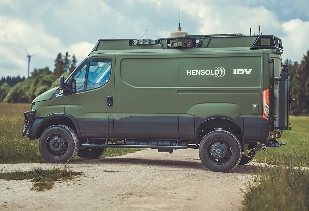 HENSOLDT and Iveco Defence Vehicles’ Military Utility Vehicle (MUV)