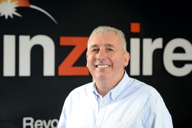 Hugh Griffiths, outgoing CEO and new chairman of Inzpire Limited