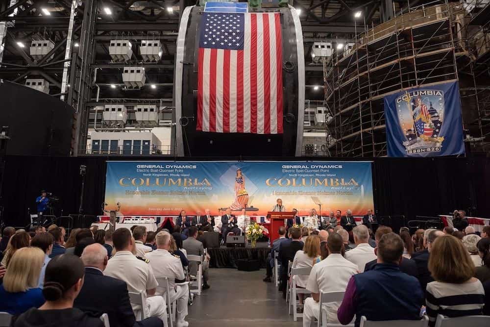 Keel laying of SSBN 826