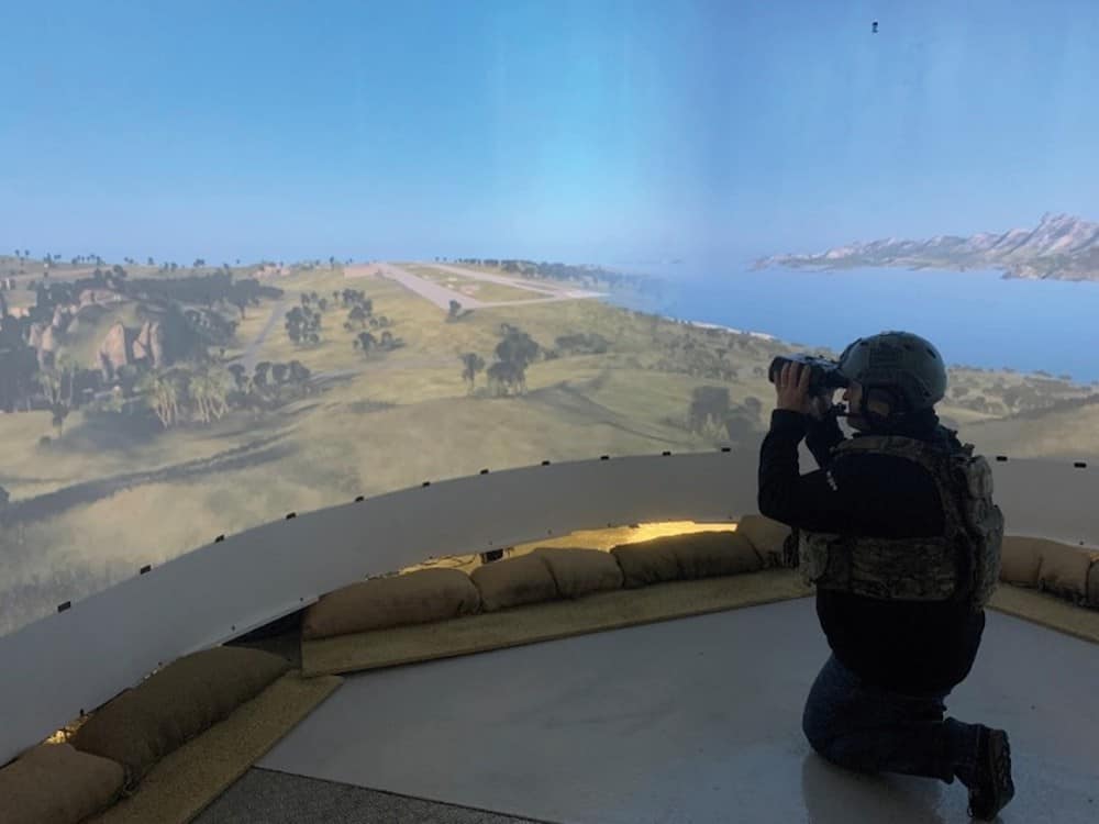 New Mixed Realty Deployable Simulator for UK MoD