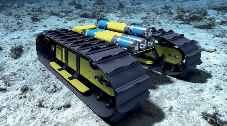 subsea crawler robot