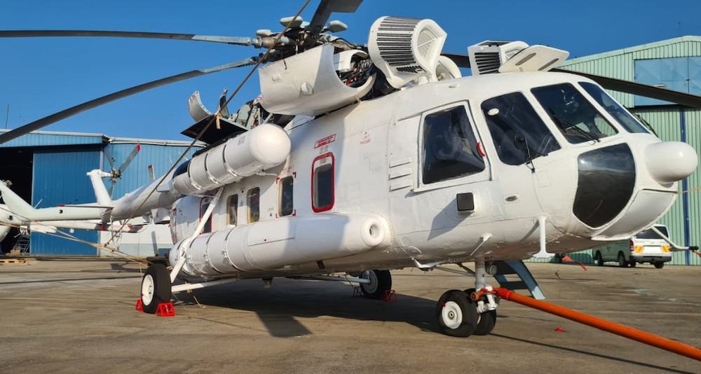 New Airborne Missile Protection Systems for UN Helicopters