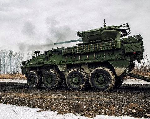 US Army Strykers Receive New 30 mm MCWS