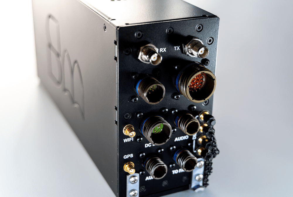 World debut at Farnborough 2022 Smith Myers new 4.2kg T-A system built in AIS & COSPAS SARSAT