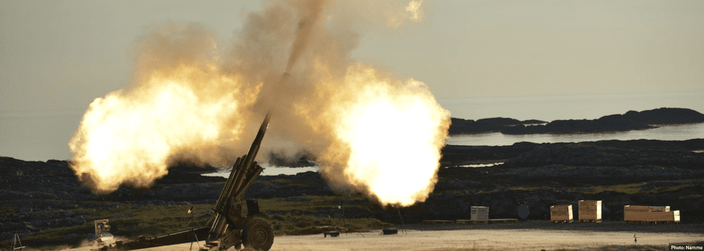 Nammo Ramjet firing