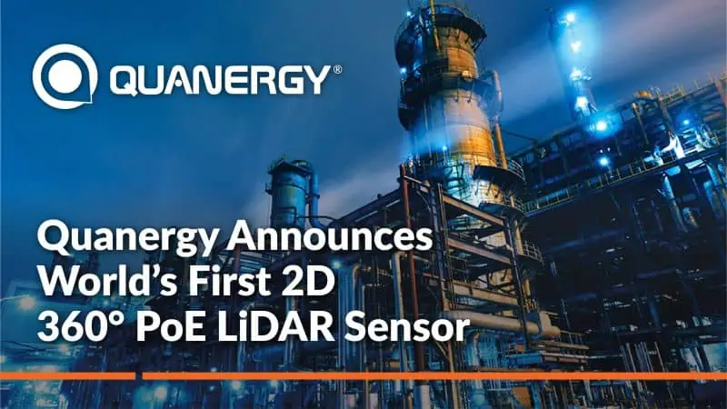 New 2D 360° PoE LiDAR Sensor Increases Detection Coverage